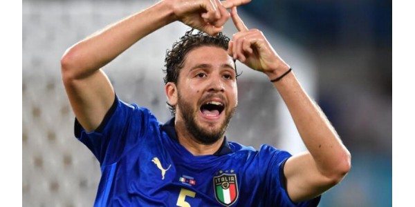 Manuel Locatelli dukket opp igjen foran publikum på en spesiell måte